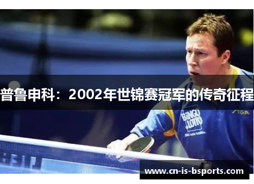 普鲁申科：2002年世锦赛冠军的传奇征程